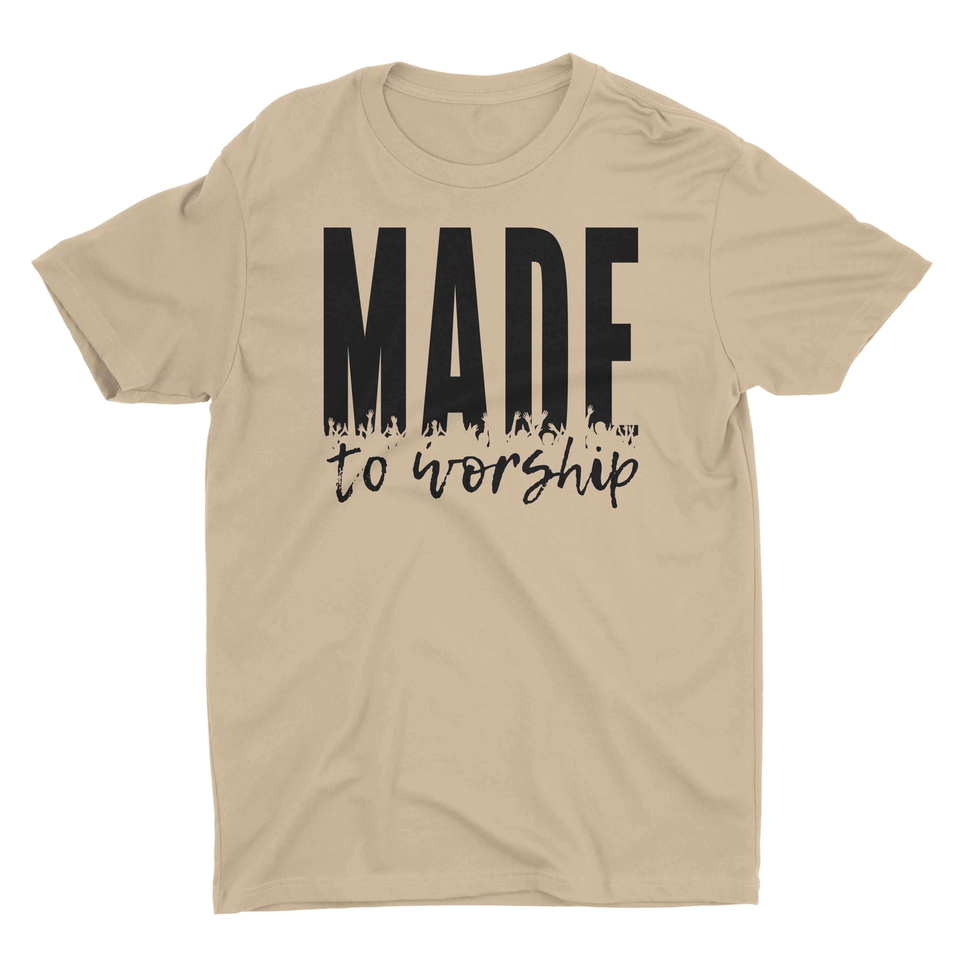Made To Worship Worshiper Christian T-Shirt for Men