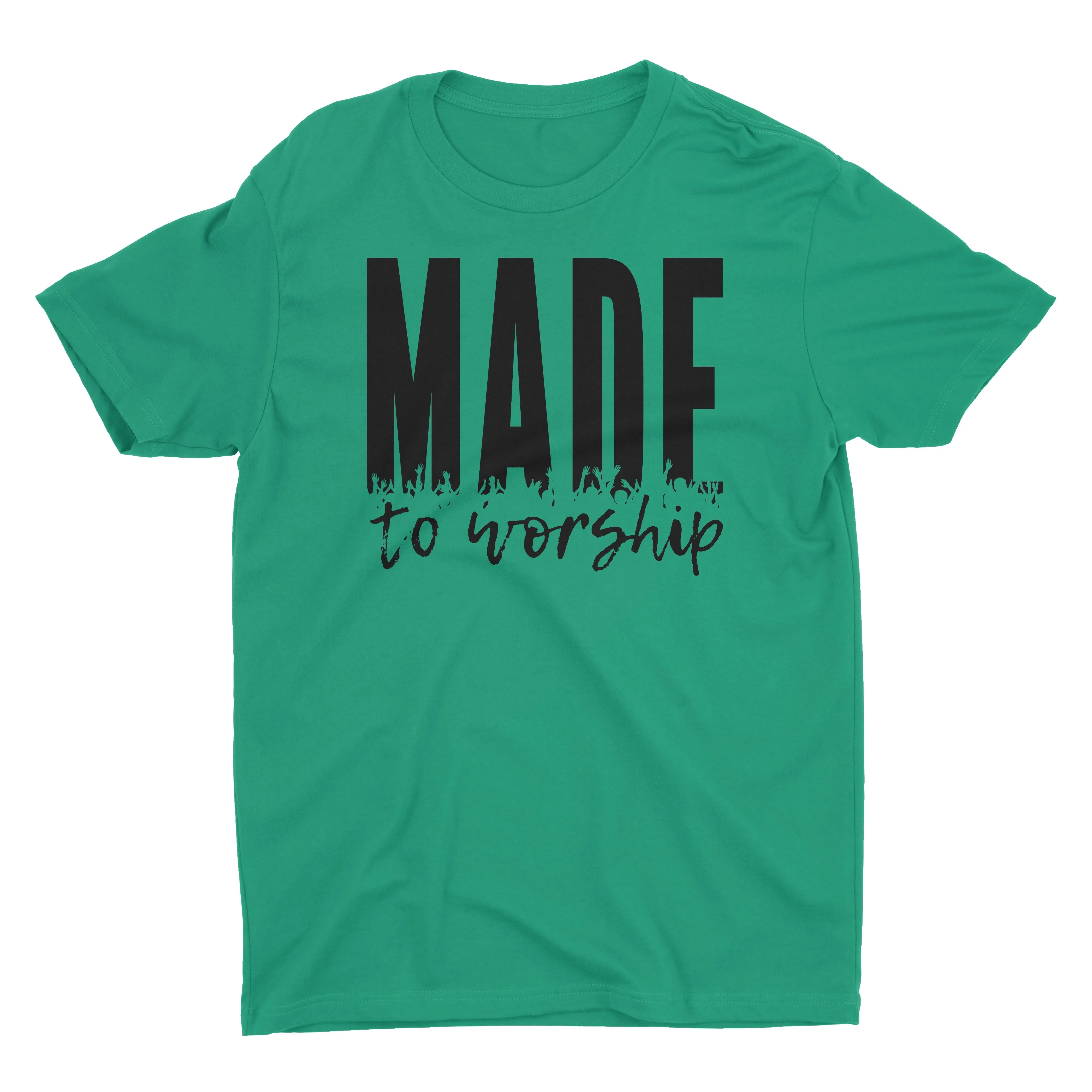 Made To Worship Worshiper Christian T-Shirt for Men