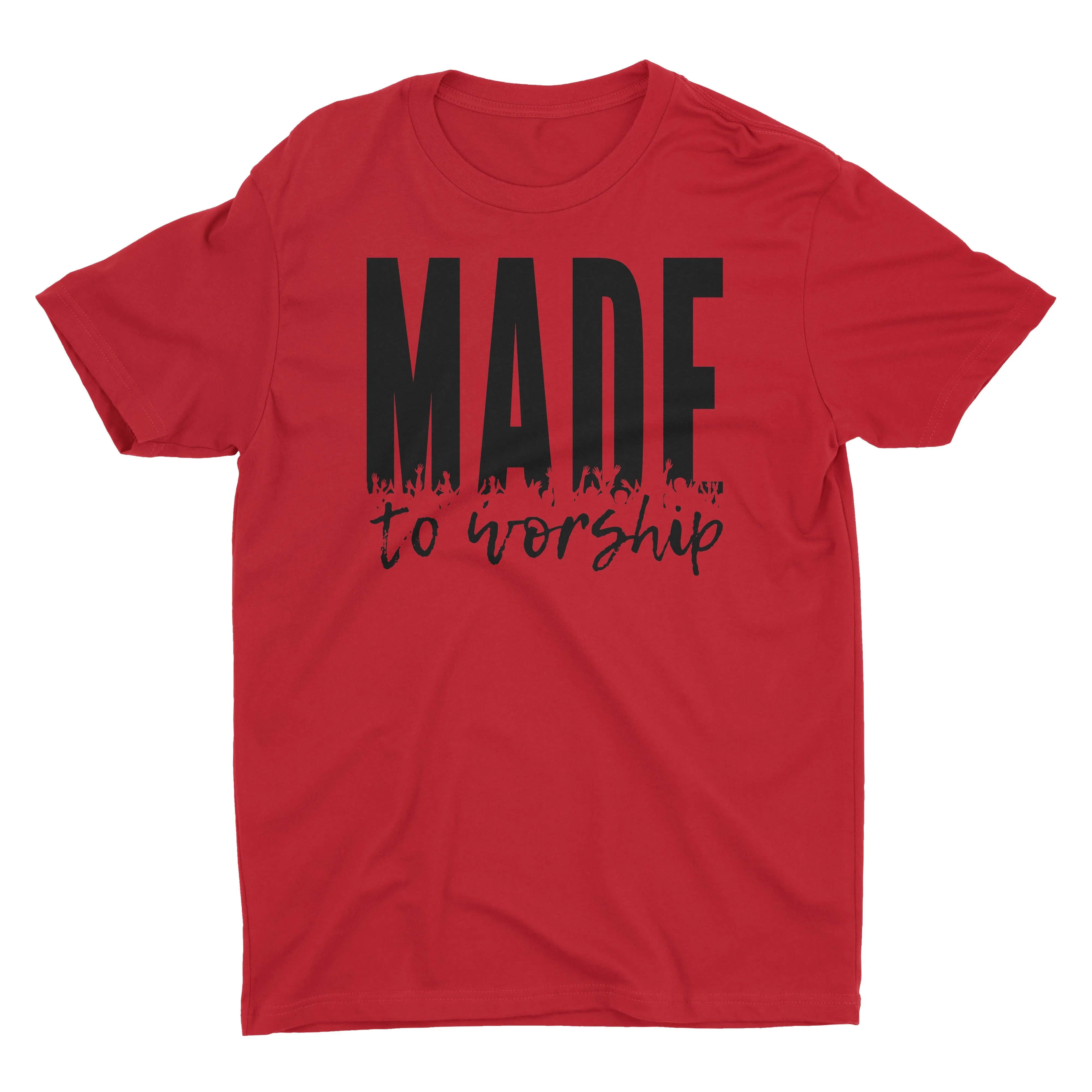 Made To Worship Worshiper Christian T-Shirt for Men