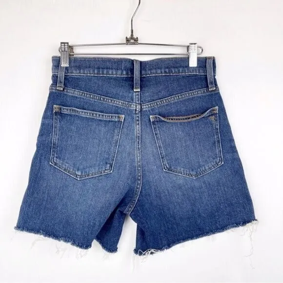Madewell High Rise Denim Shorts Lemoyne Wash 25