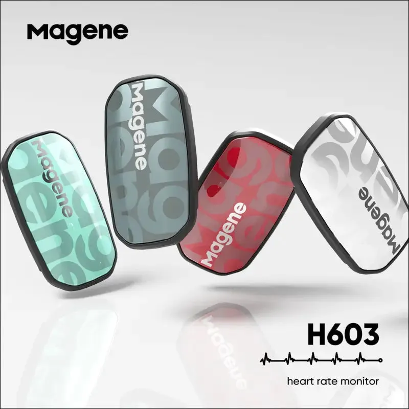 Magene h603: waterproof split strap chest strap heart rate monitor
