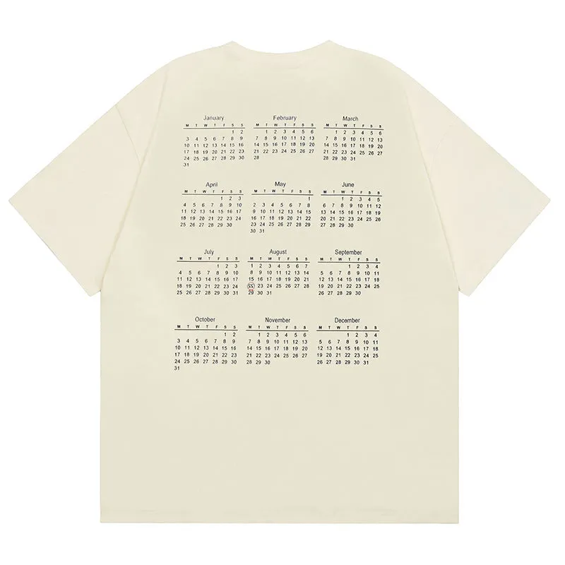 Maison Margiela Digital Letter Logo T-Shirts