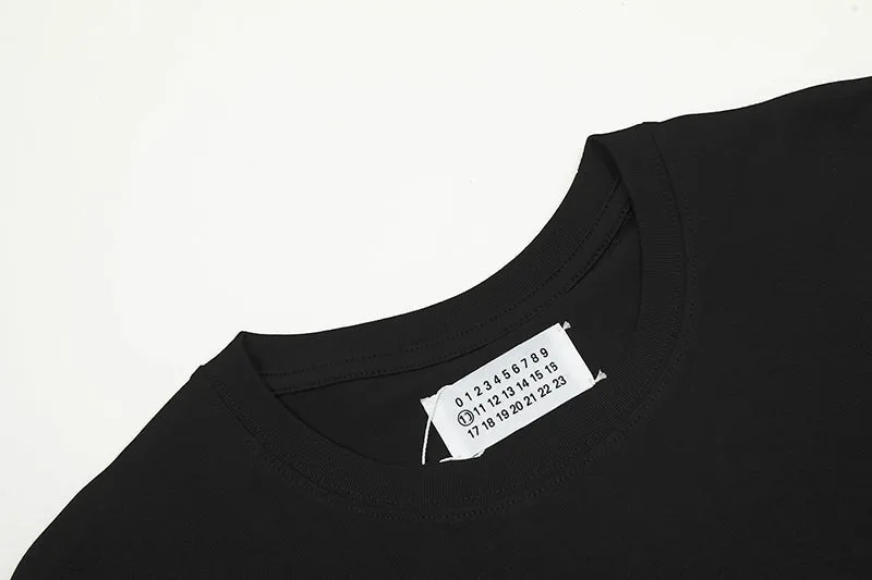 Maison Margiela Digital Letter Logo T-Shirts
