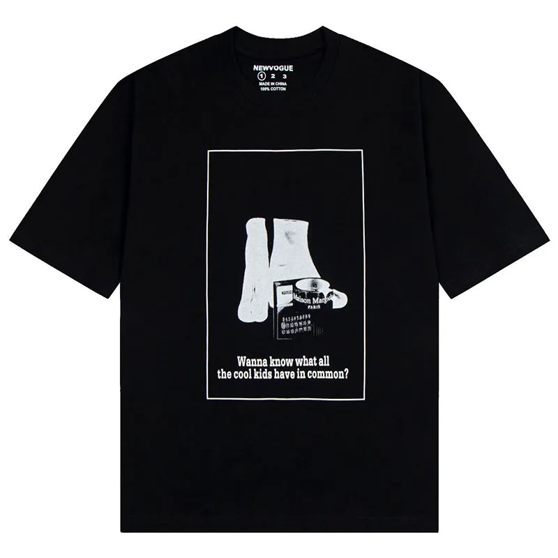 Maison Margiela Letter Printed T-Shirts