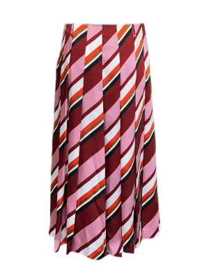 Marella By Max Mara Women's Red Aidin A Line Skirt Size 6 NWT