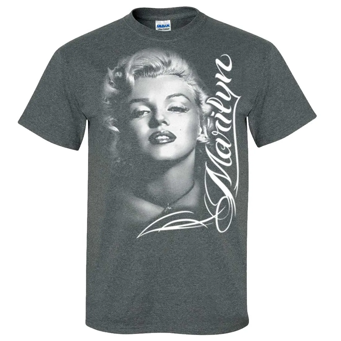 Marilyn Monroe Portrait Signature Asst Colors T-shirt/tee
