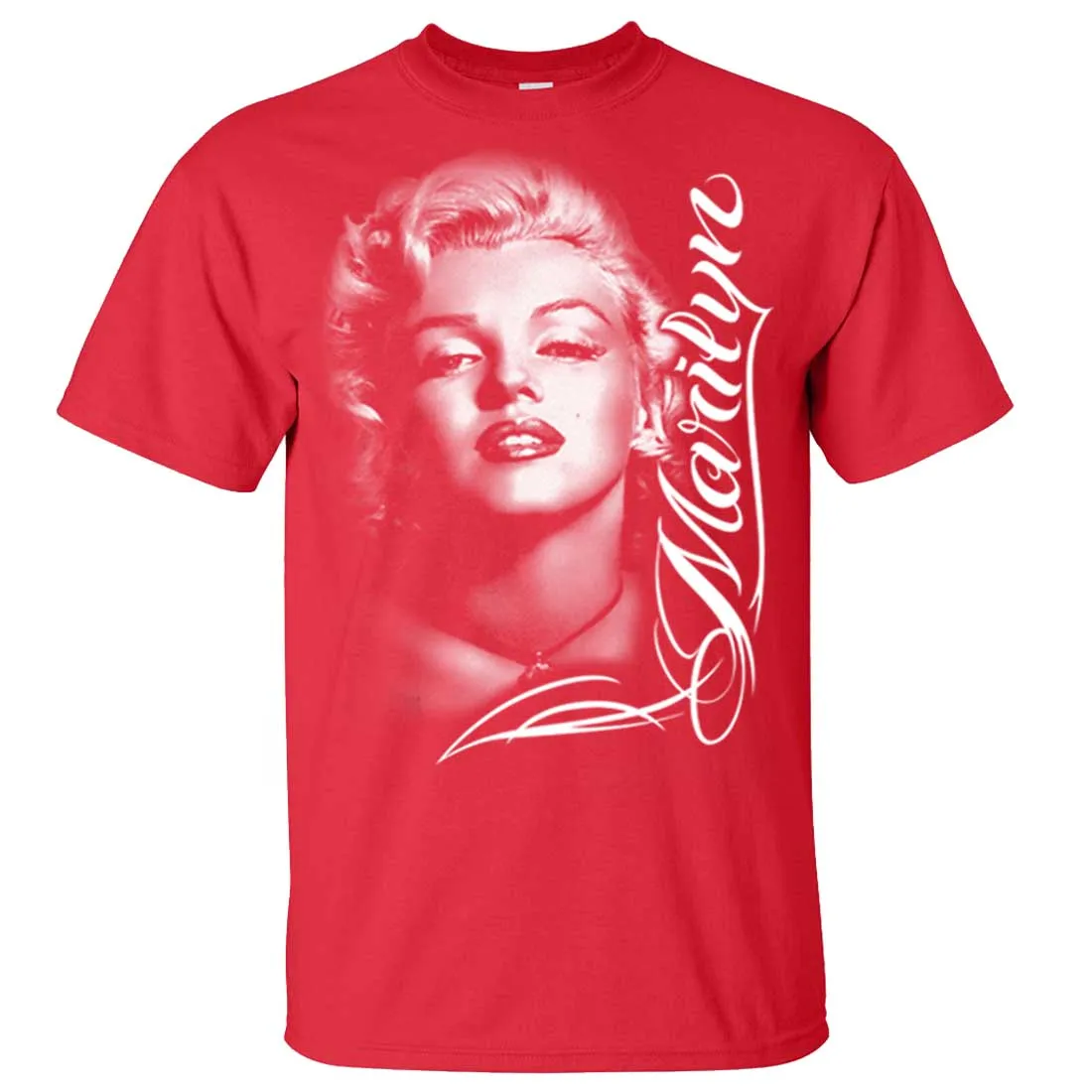 Marilyn Monroe Portrait Signature Asst Colors T-shirt/tee