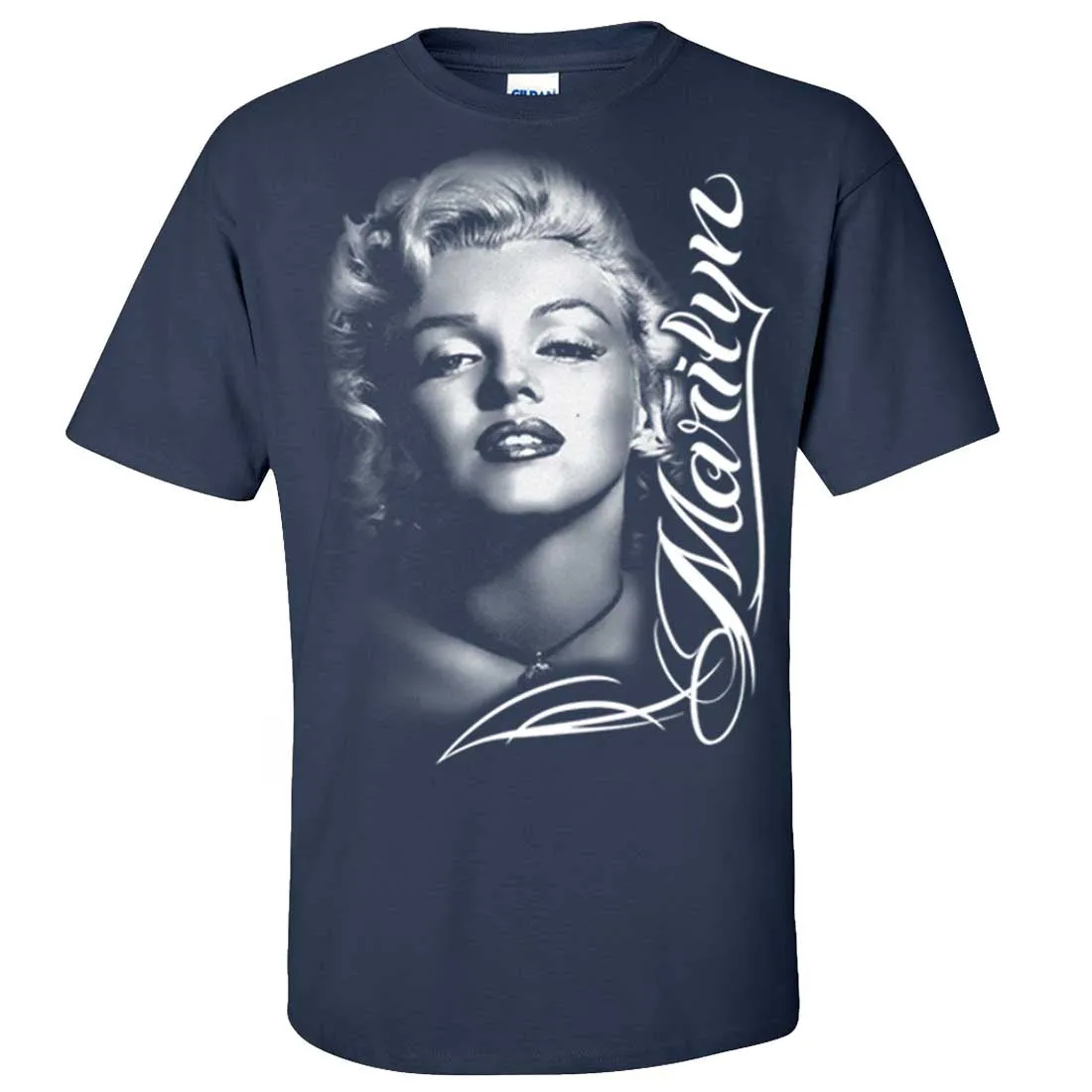 Marilyn Monroe Portrait Signature Asst Colors T-shirt/tee