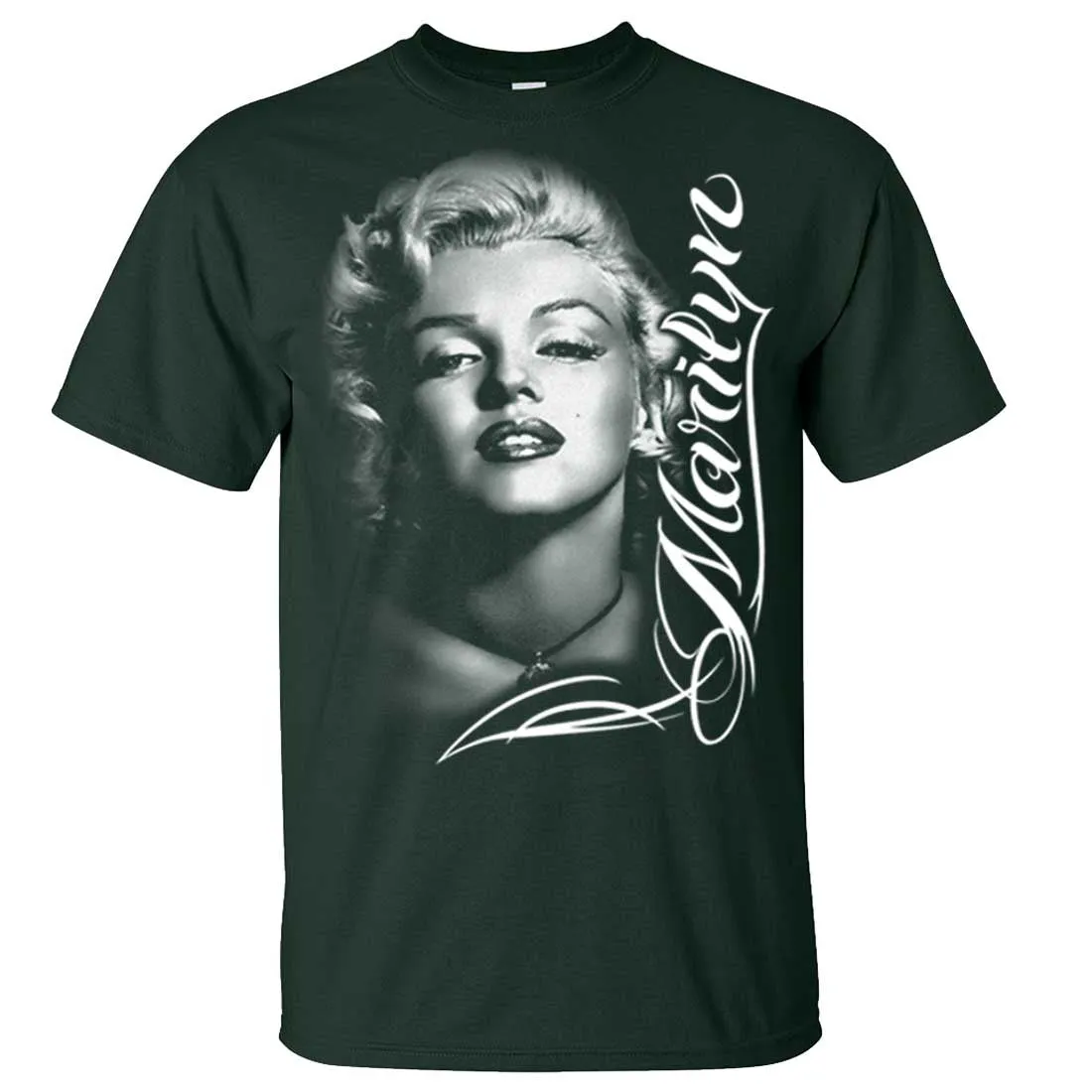 Marilyn Monroe Portrait Signature Asst Colors T-shirt/tee