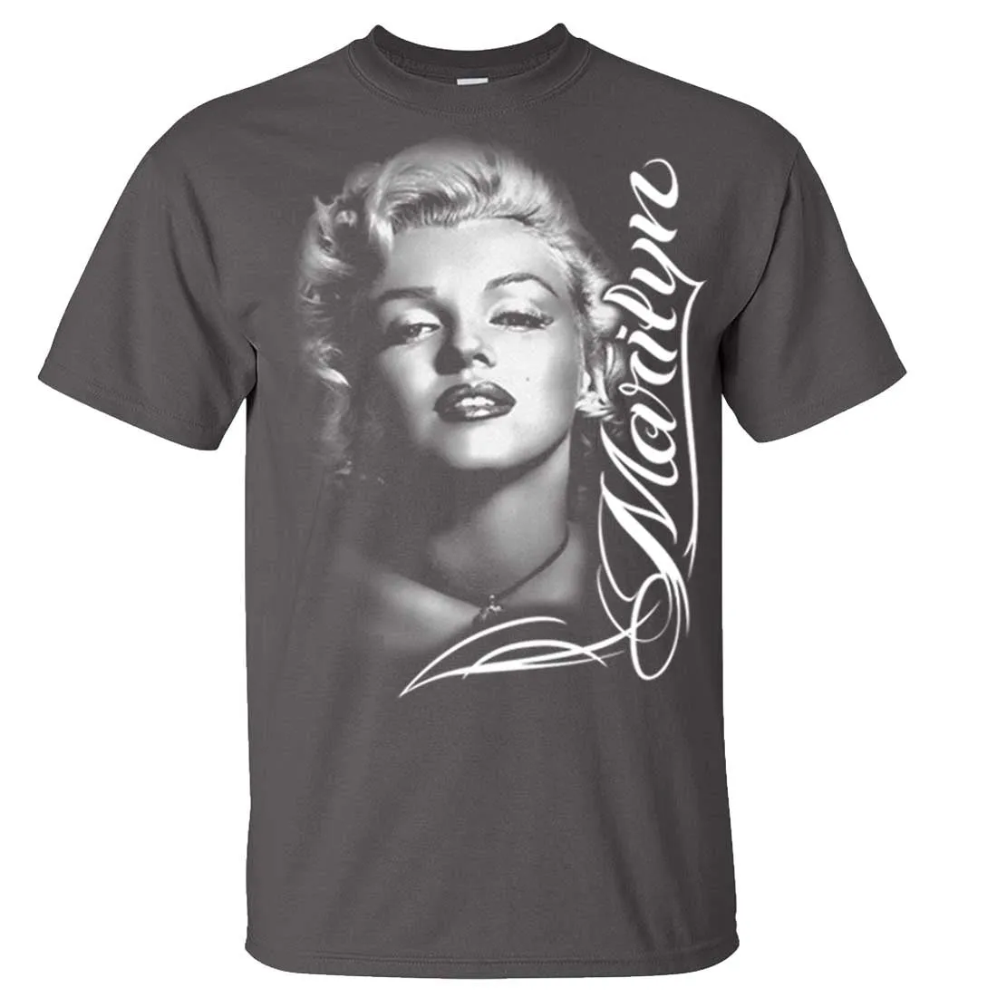 Marilyn Monroe Portrait Signature Asst Colors T-shirt/tee