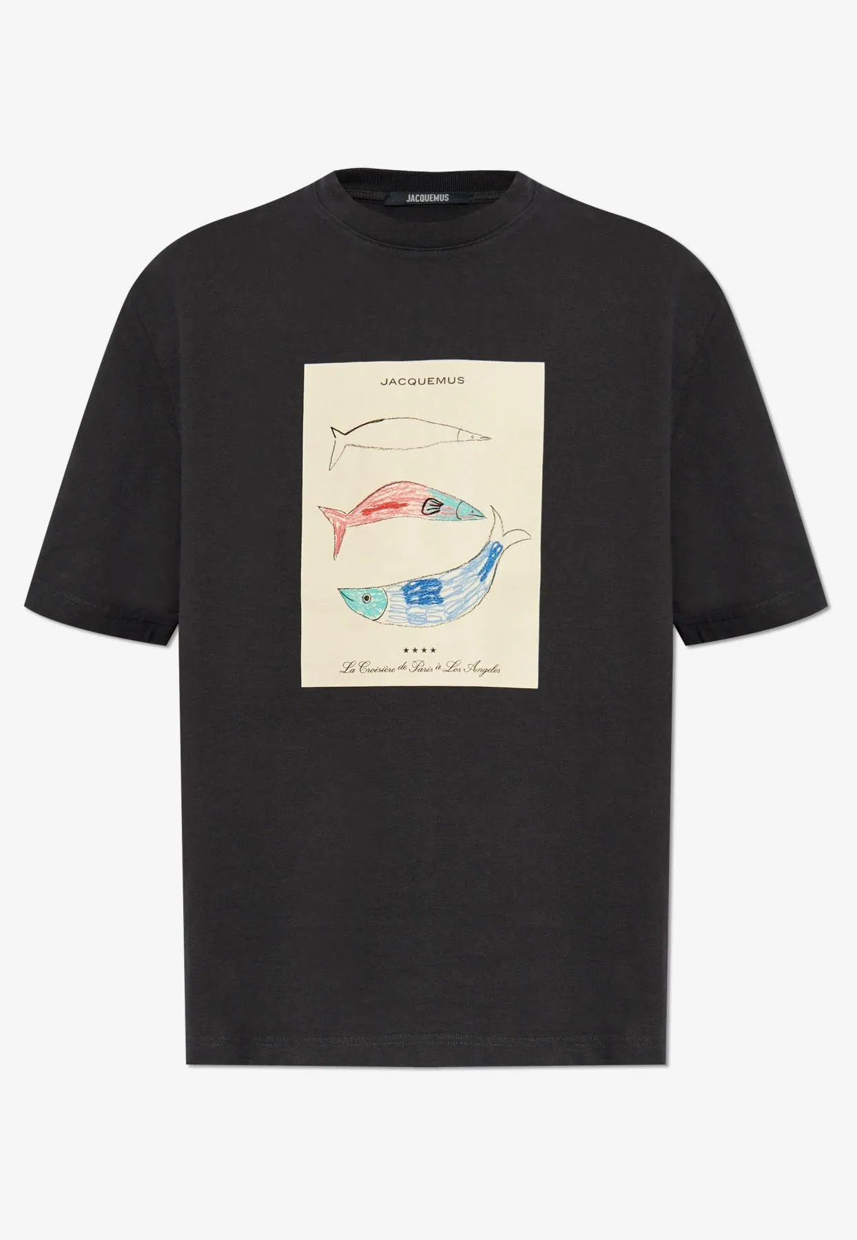 Marino Printed Crewneck T-shirt