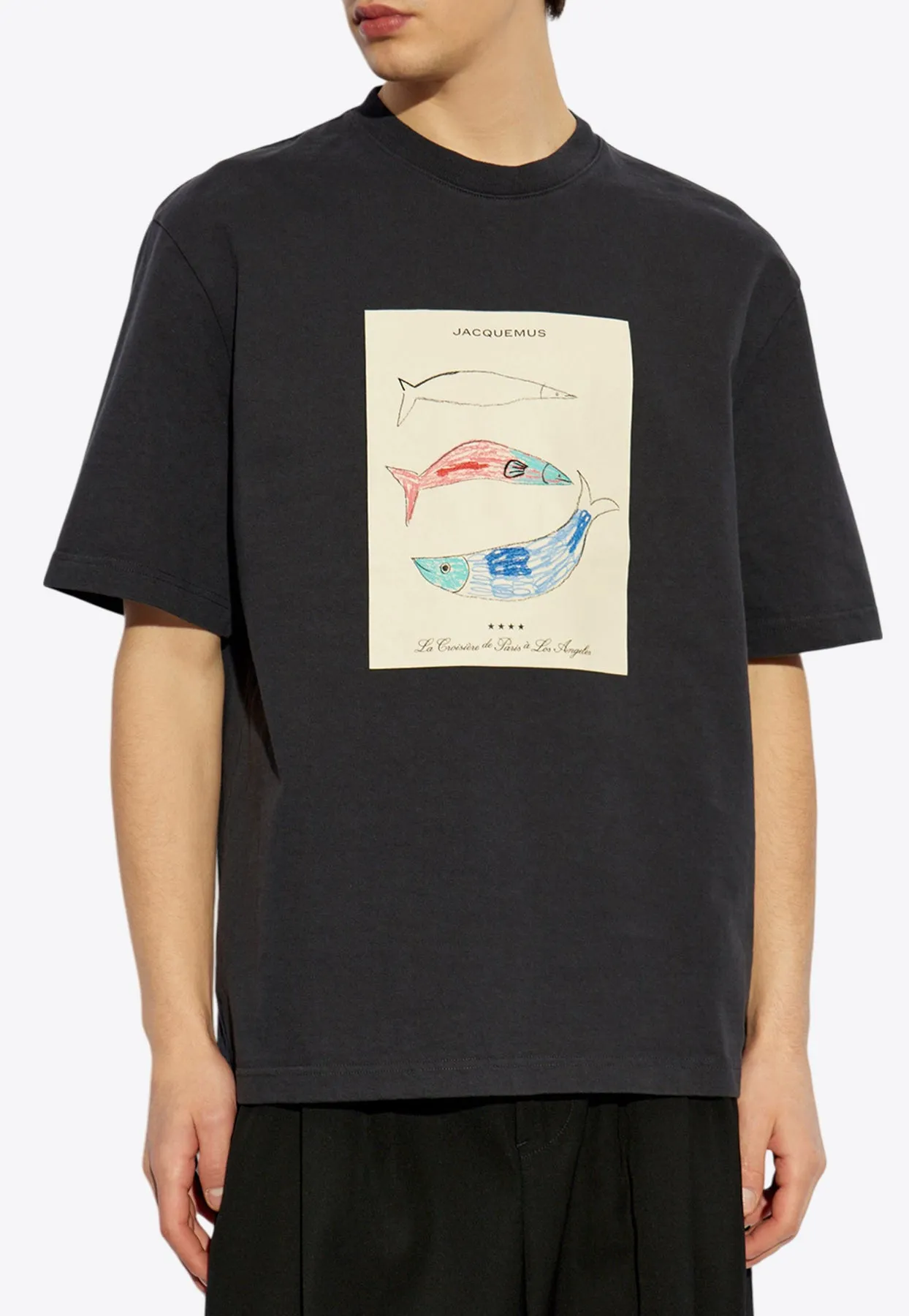 Marino Printed Crewneck T-shirt