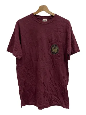 Maroon Crewneck Varsity Tee