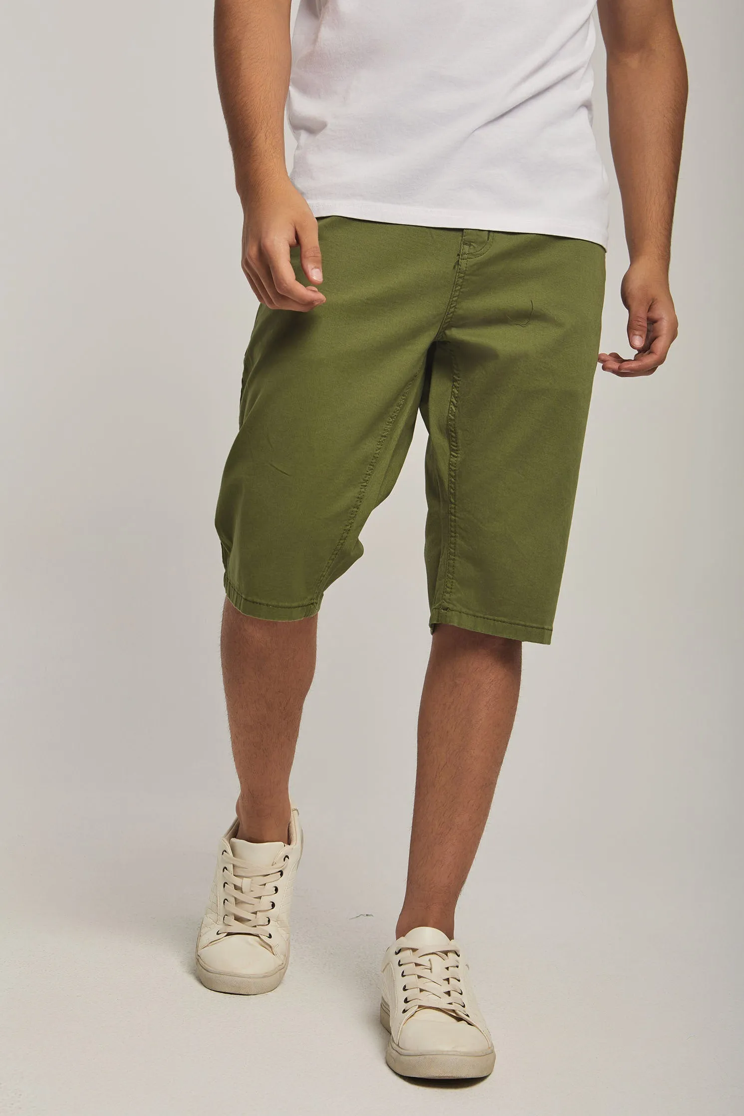 Men Cotton Socks Green