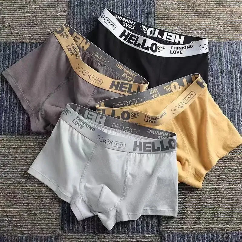 Men's Boxer Shorts - Cotton Underpants Set