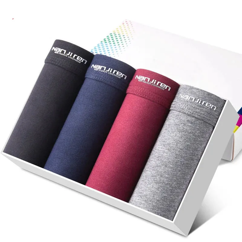 Men's Boxer Shorts - Cotton Underpants Set