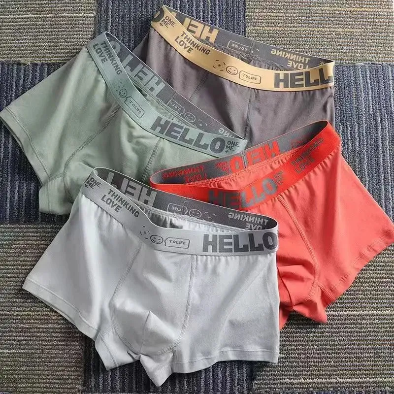 Men's Boxer Shorts - Cotton Underpants Set