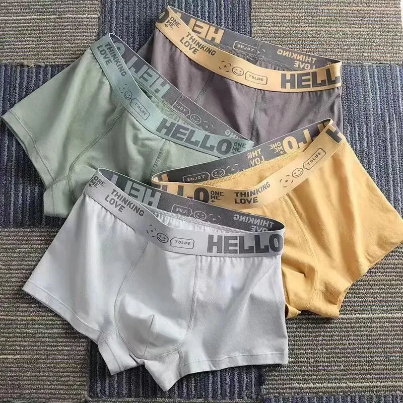 Men's Boxer Shorts - Cotton Underpants Set