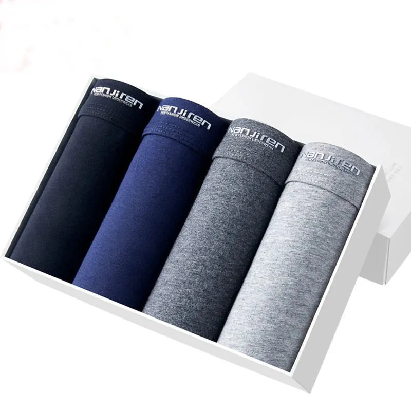 Men's Boxer Shorts - Cotton Underpants Set