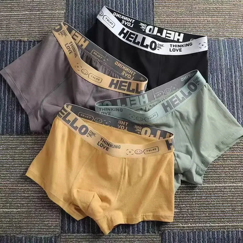 Men's Boxer Shorts - Cotton Underpants Set