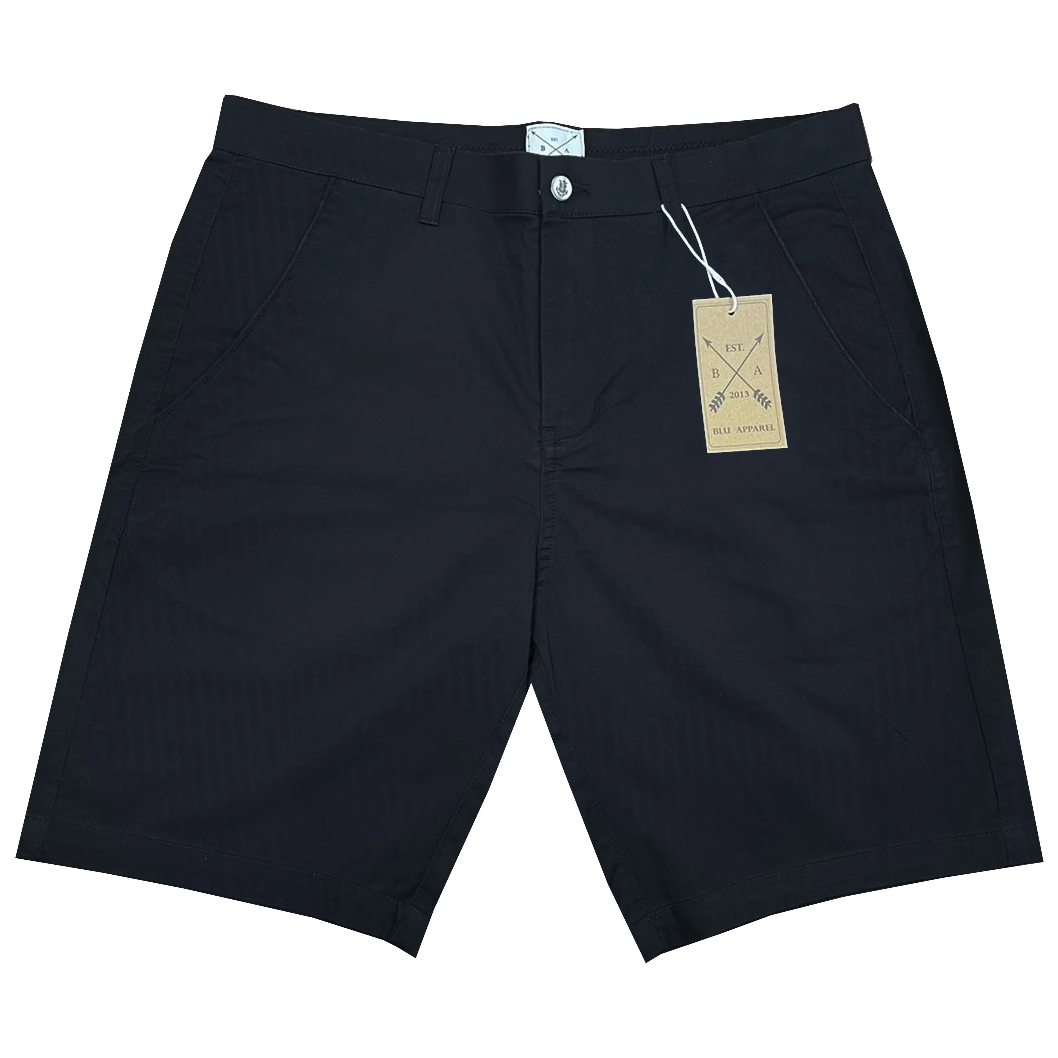 Men's Cotton Stretch Chino Shorts - Grey
