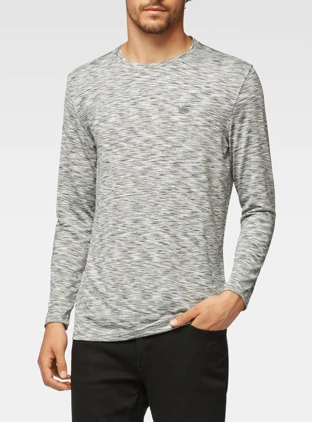 Men's crew neck long sleeve t-shirt