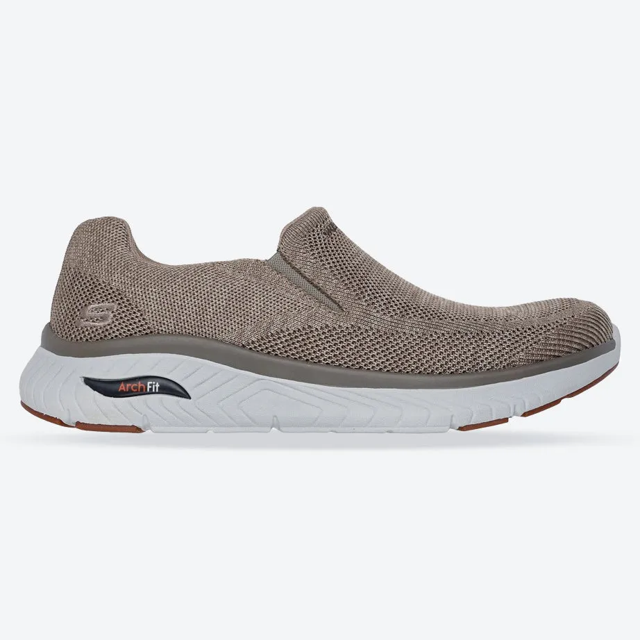 Men's Wide Fit Skechers Arch Fit Crosser Locke Sneakers