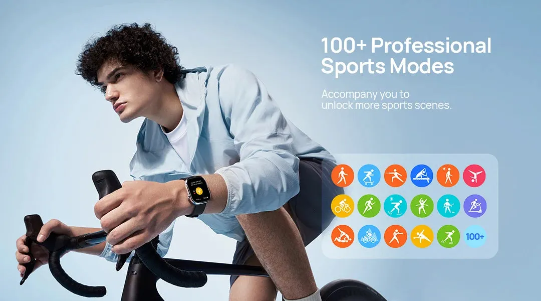 MIBRO Watch C4 2.0" HD Display Smart Watch