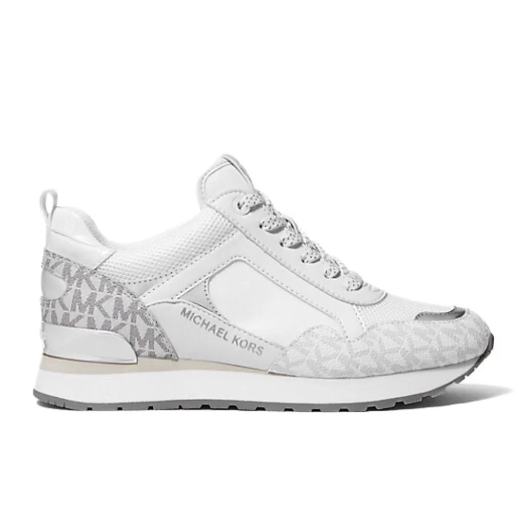 Michael Kors Wilma Mixed-Media Trainer Women - WHT