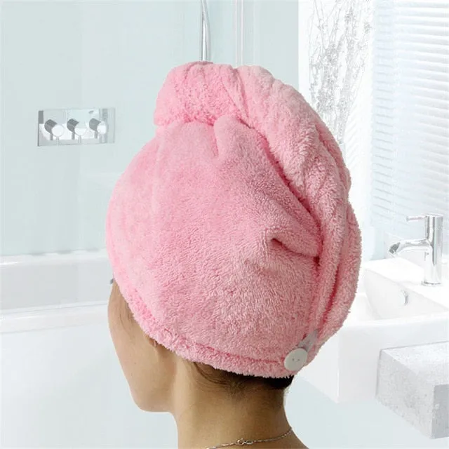 Microfiber Bath Towel Hair Dry