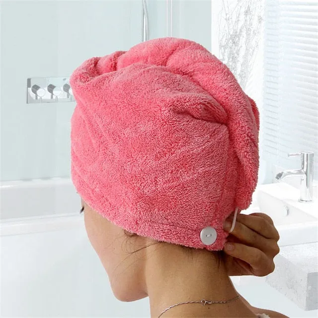 Microfiber Bath Towel Hair Dry
