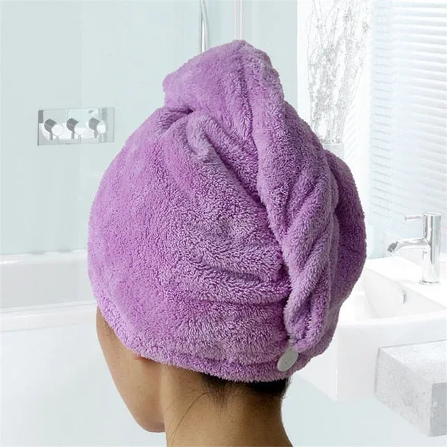 Microfiber Bath Towel Hair Dry