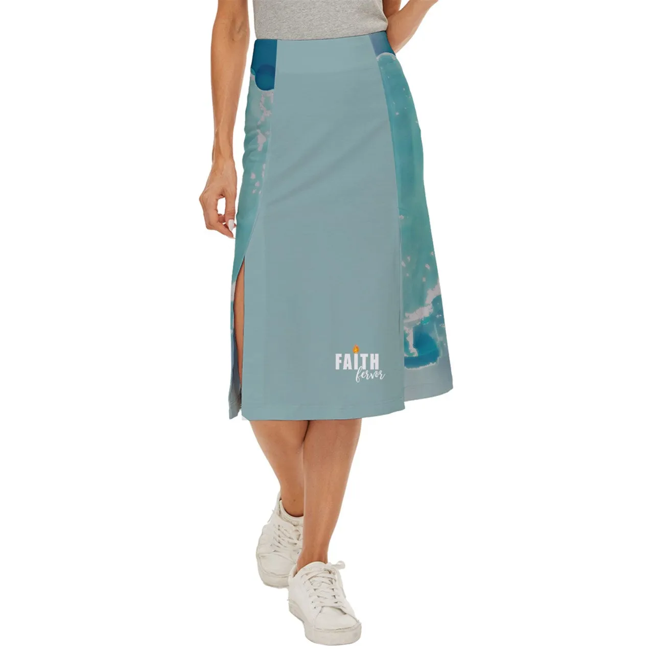 Midi Panel Skirt
