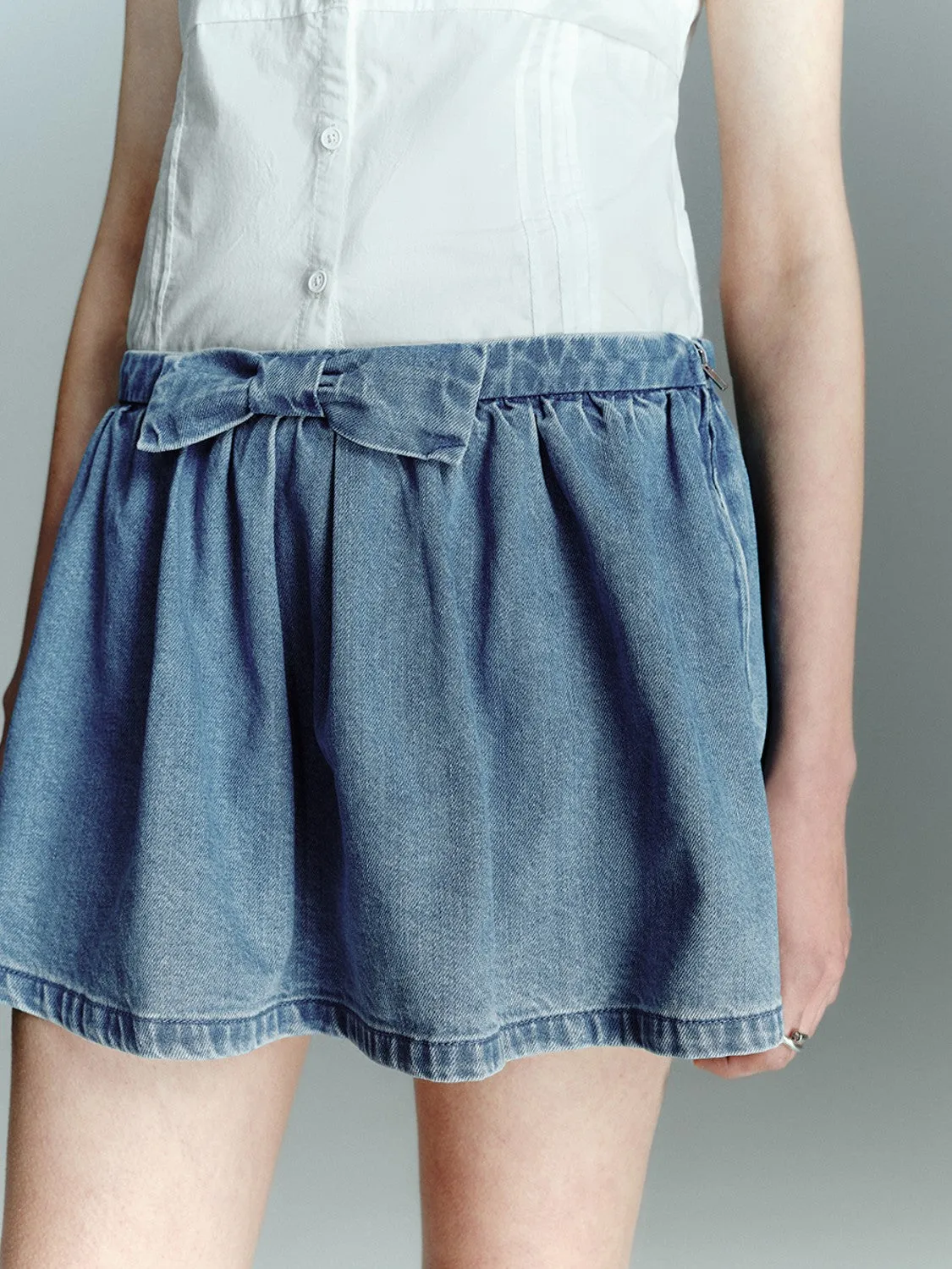 Mini Denim Skirts