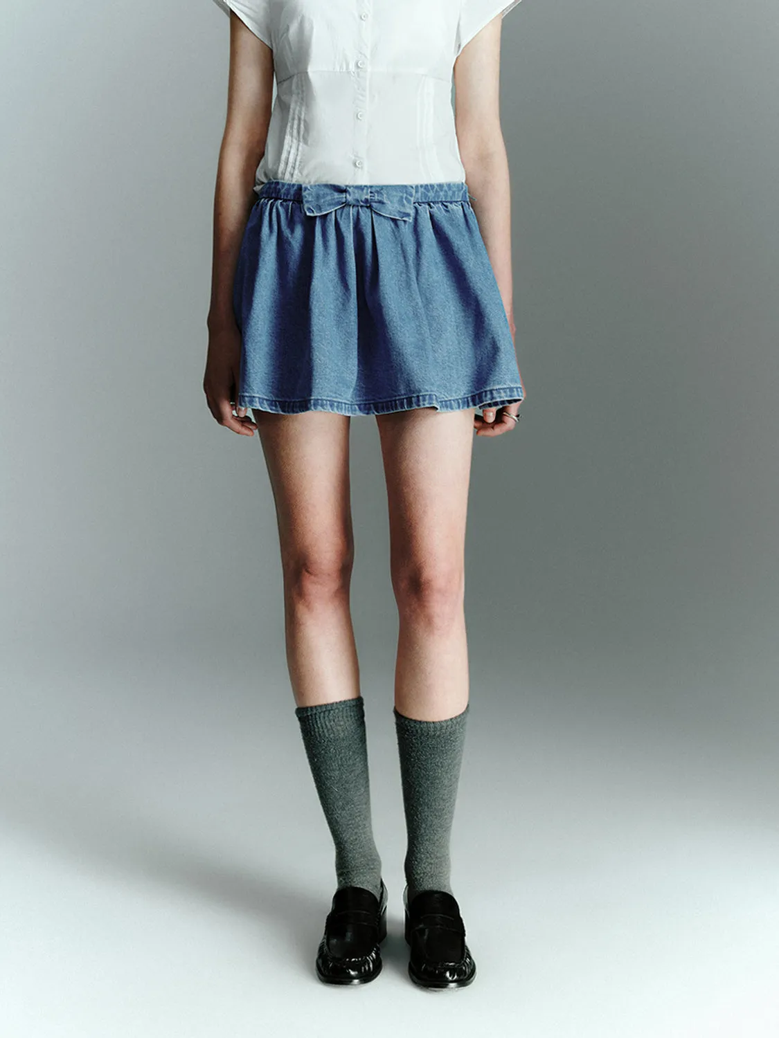 Mini Denim Skirts