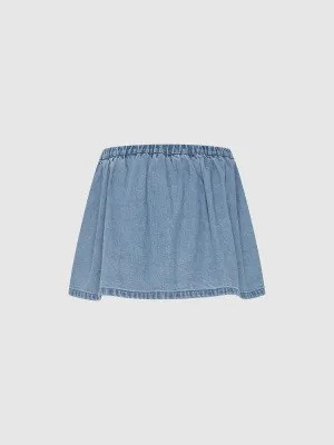 Mini Denim Skirts