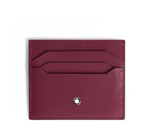 Montblanc Meisterstück Burgundy 6CC Leather Card Holder