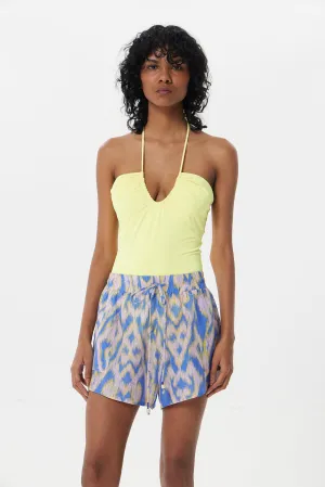 Moreno Dinna Shorts in Lavender Ikat