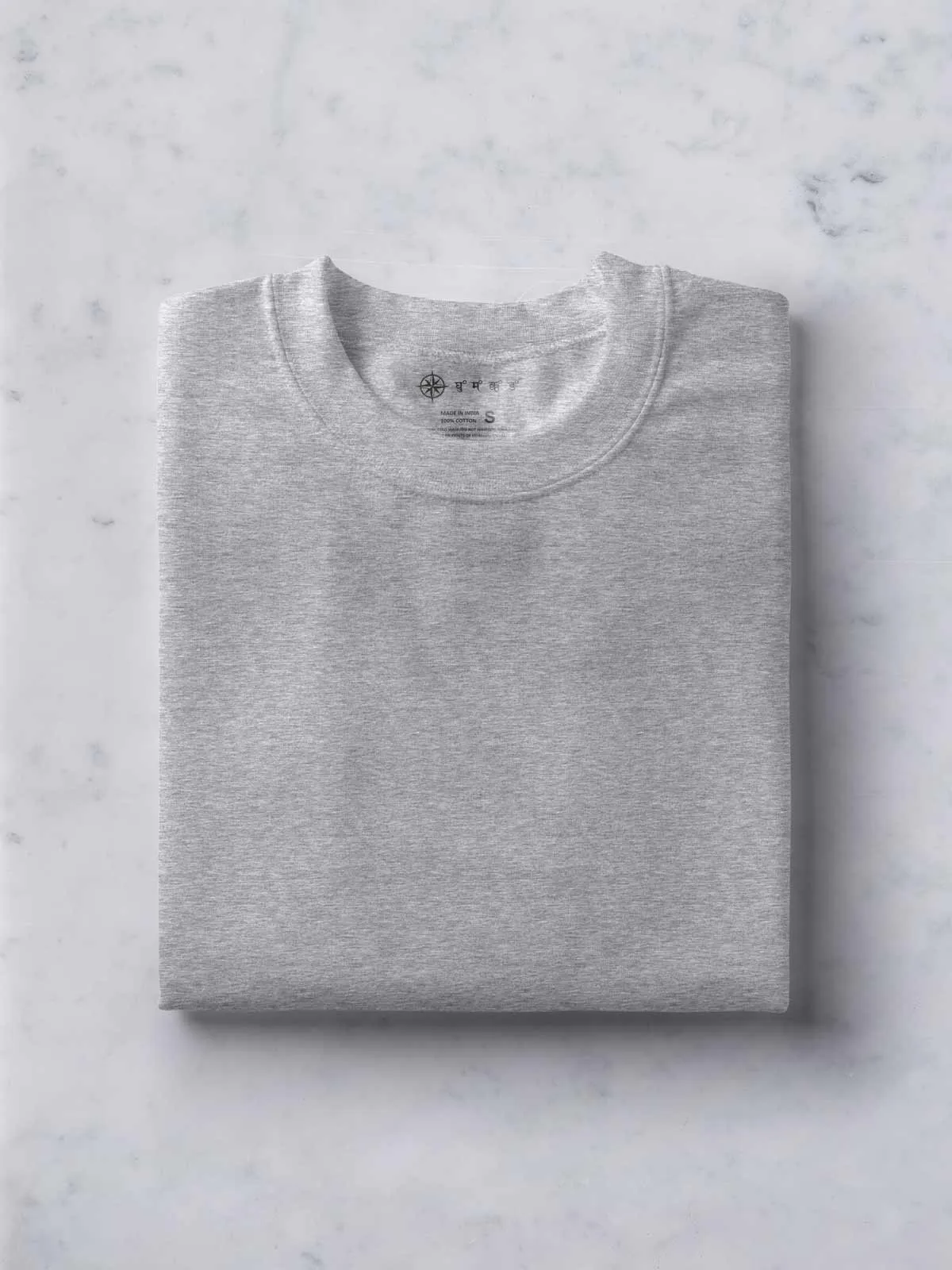 Muted Peach, Beige & Light Grey T Shirt Combo | Pack of 3