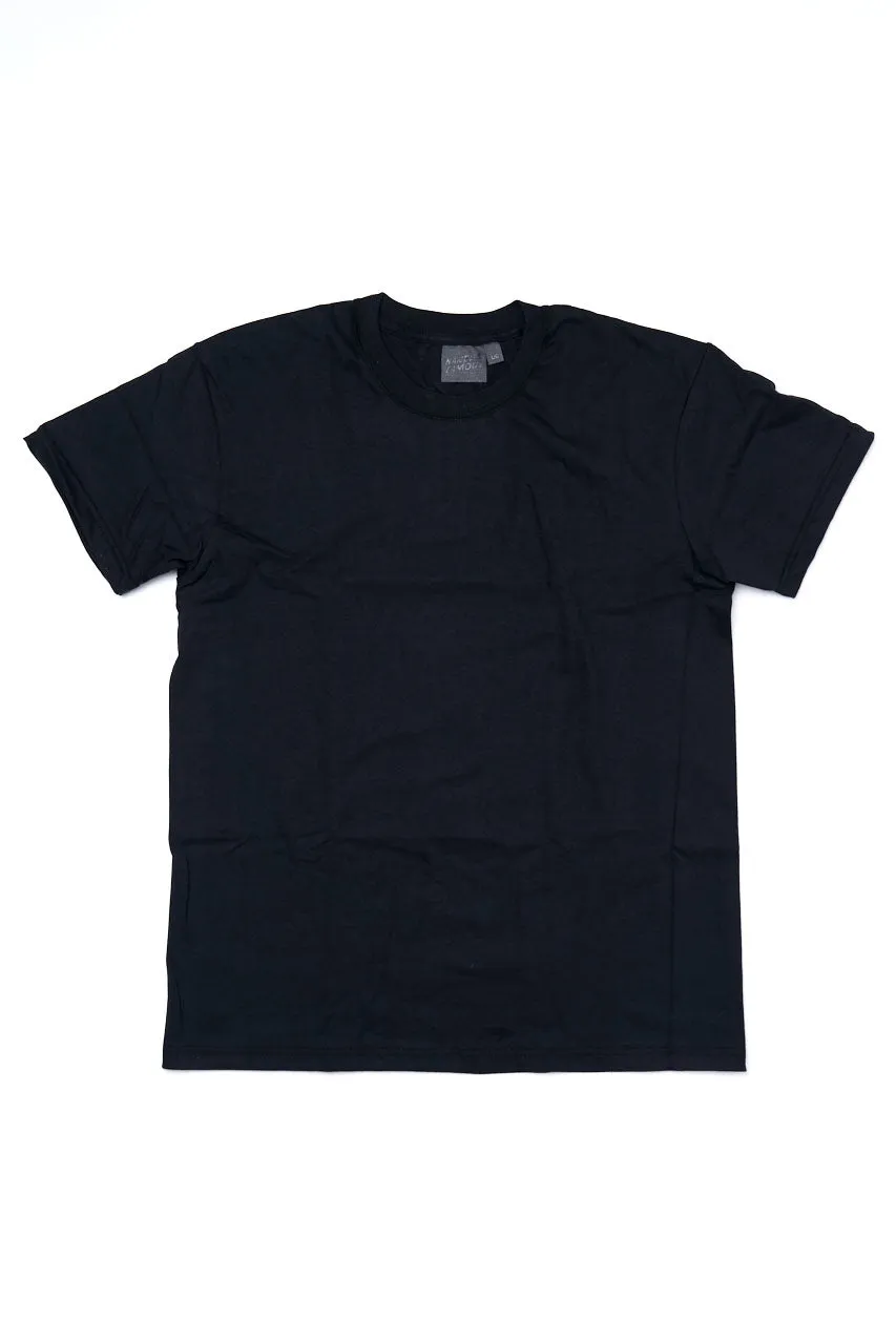 Naked & Famous Denim Circular Knit T-Shirt Black