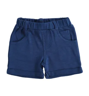 Navy Jersey Shorts