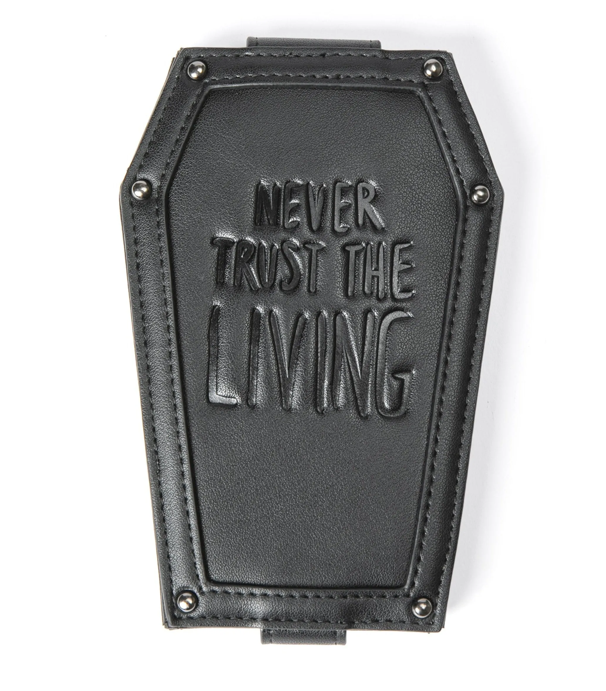 Never trust coffin cardholder wallet
