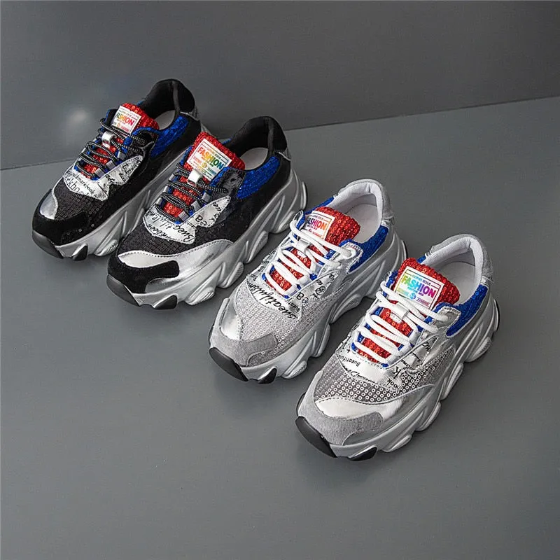 Newest Print Women Genuine Leather Flats Shallow Casual Basic Shoes Woman Spring Women Fashion Comfortable Sneakers