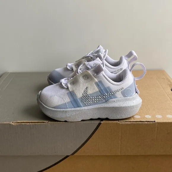 Nike Crater Impact ‘White Aura’ Toddler Sneakers- SZ 5 C