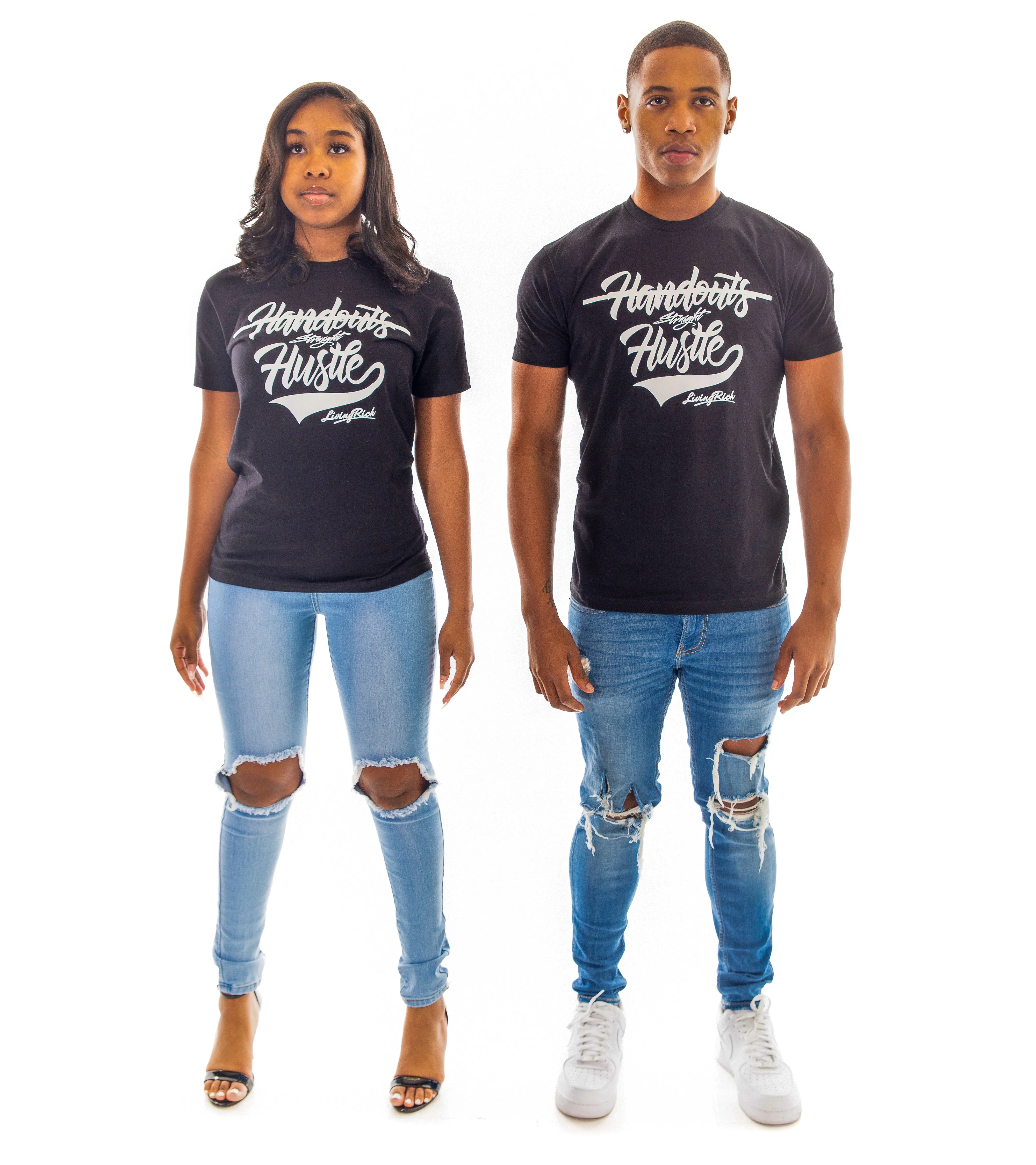 No Handouts Unisex Crew Tee