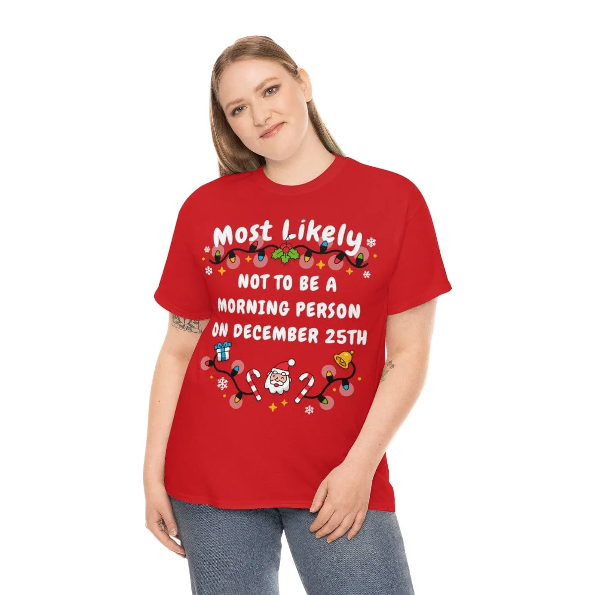 NOT TO BE A MORNING PERSON ON DECEMBER 25TH