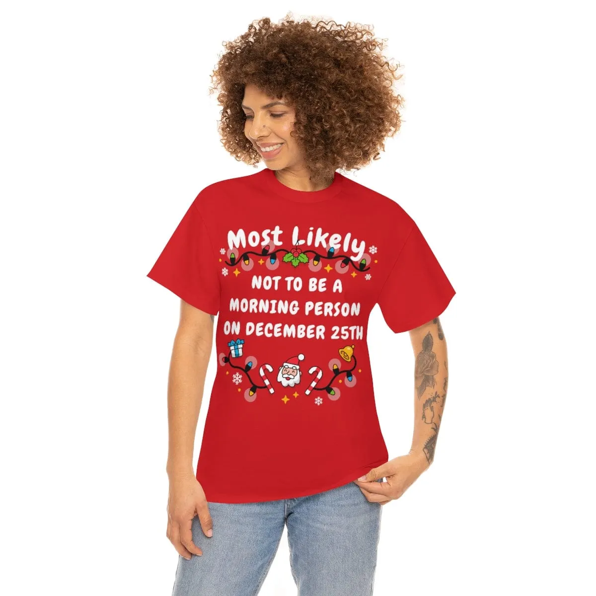 NOT TO BE A MORNING PERSON ON DECEMBER 25TH