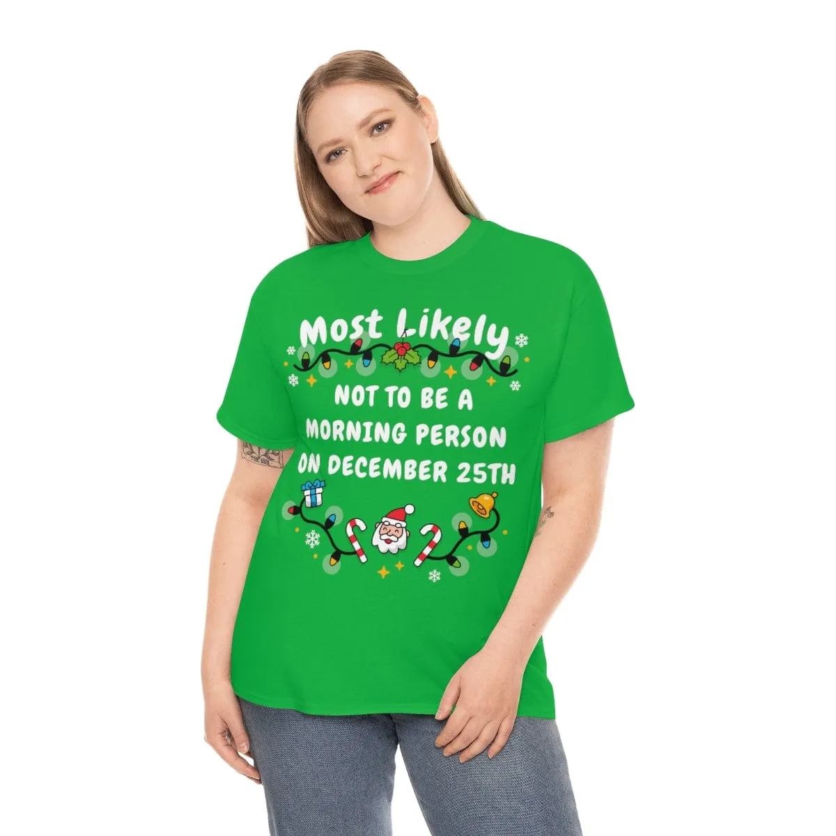 NOT TO BE A MORNING PERSON ON DECEMBER 25TH