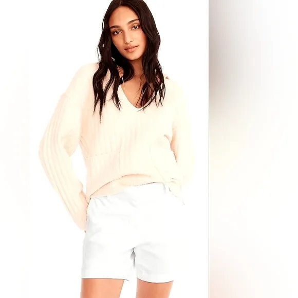 NWT J.Crew White 5&quot; Chino Shorts White Color Size 2