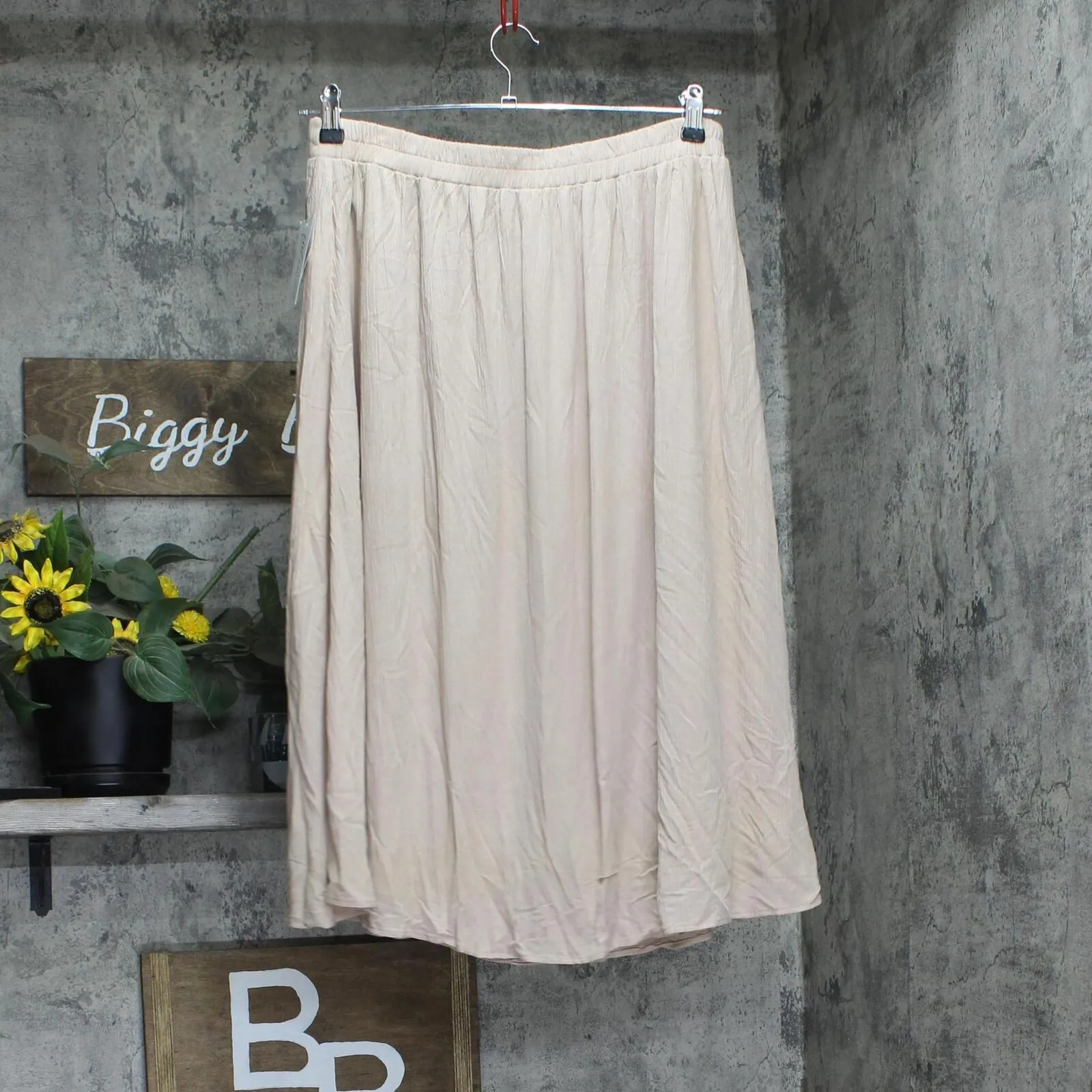 Ny Collection Womens Petite Midi Length A-Line Skirts PGWK4771
